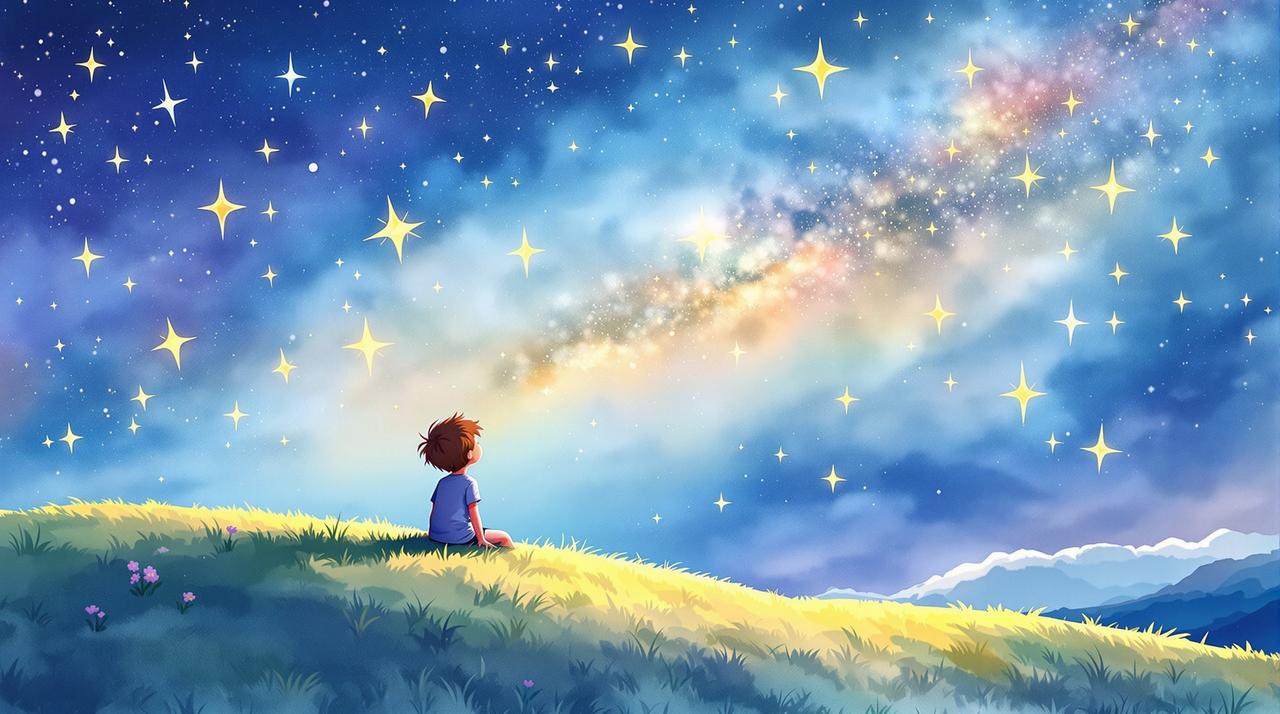 91传媒 - 手绘动画短片：星空之梦 投稿封面